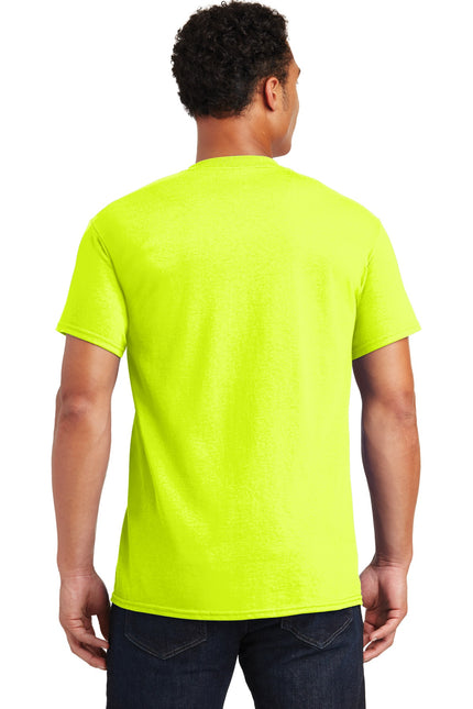 Gildan - Ultra Cotton 100% US Cotton T-Shirt. 2000 - Safety Green