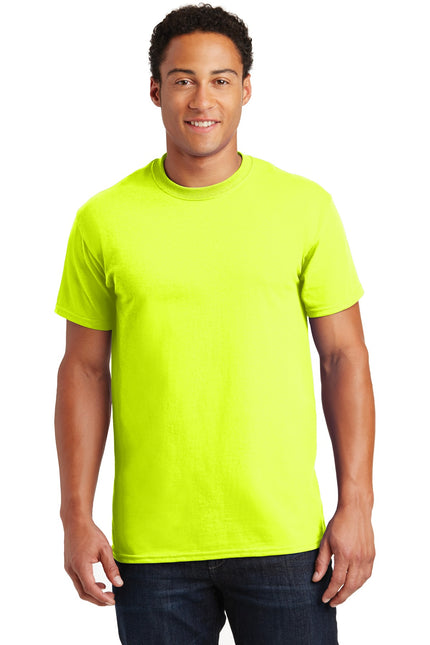 Gildan - Ultra Cotton 100% US Cotton T-Shirt. 2000 - Safety Green