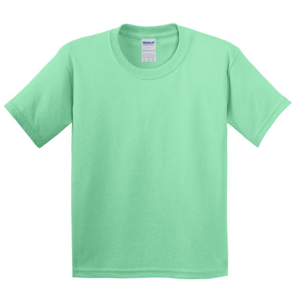 Gildan - Youth Heavy Cotton 100% Cotton T-Shirt. 5000B - Mint Green