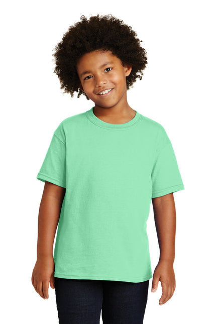 Gildan - Youth Heavy Cotton 100% Cotton T-Shirt. 5000B - Mint Green