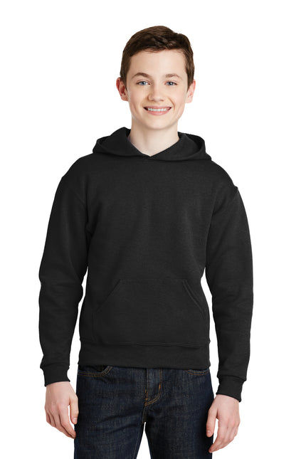 Jerzees - Youth NuBlend Pullover Hooded Sweatshirt. 996Y - Black
