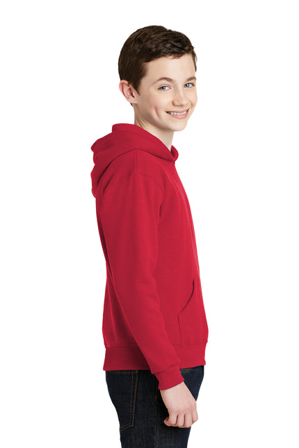 Jerzees - Youth NuBlend Pullover Hooded Sweatshirt. 996Y - True Red