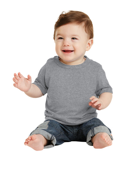 Port & Company Infant Core Cotton Tee. CAR54I - Athletic Heather