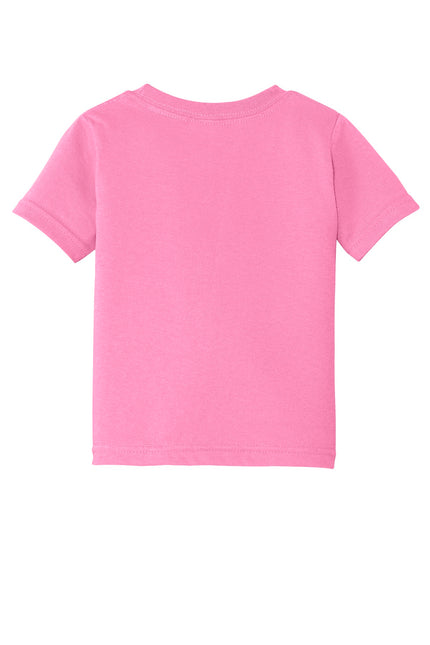 Port & Company Infant Core Cotton Tee. CAR54I - Candy Pink