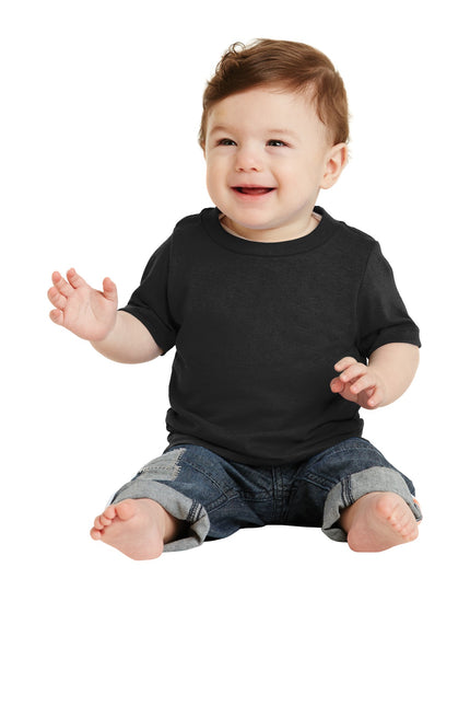 Port & Company Infant Core Cotton Tee. CAR54I - Jet Black