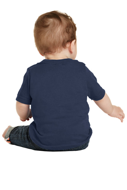 Port & Company Infant Core Cotton Tee. CAR54I - Navy