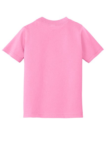 Port & Company Toddler Core Cotton Tee. CAR54T - Candy Pink