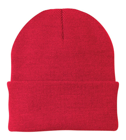 Port & Company Knit Cap. CP90 - Athletic Red