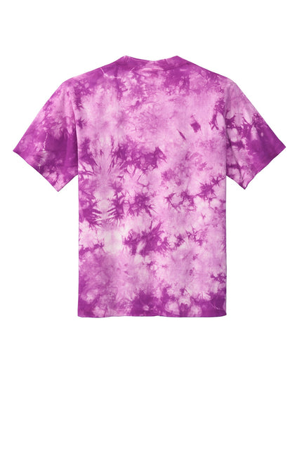Port & Company Youth Crystal Tie-Dye Tee PC145Y - Purple