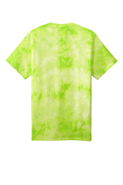 Port & Company Crystal Tie-Dye Tee PC145 - Lemon Lime