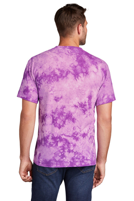 Port & Company Crystal Tie-Dye Tee PC145 - Purple