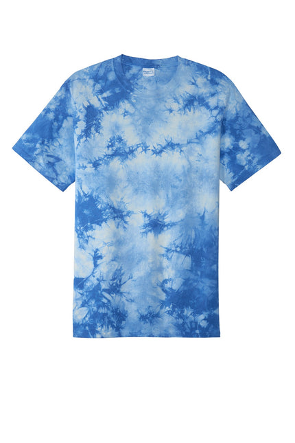 Port & Company Crystal Tie-Dye Tee PC145 - Sky Blue