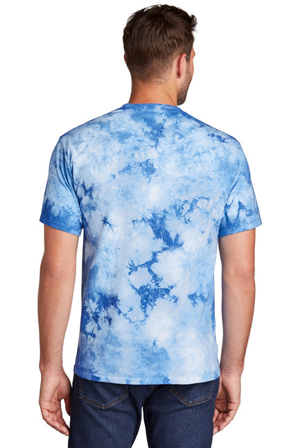 Port & Company Crystal Tie-Dye Tee PC145 - Sky Blue