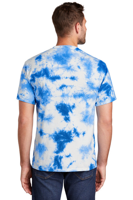 Port & Company Crystal Tie-Dye Tee PC145 - True Royal