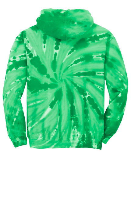 Port & Company Youth Tie-Dye Pullover Hooded Sweatshirt. PC146Y - Kelly