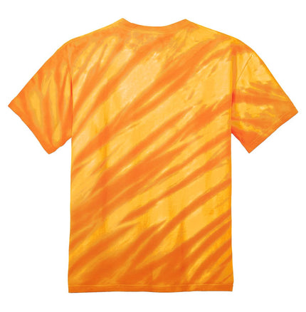 Port & Company - Tiger Stripe Tie-Dye Tee. PC148 - Gold