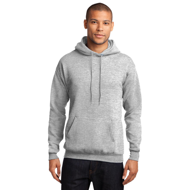 Port & Company - Core Fleece Pullover Hooded Sweatshirt. PC78H - Ash