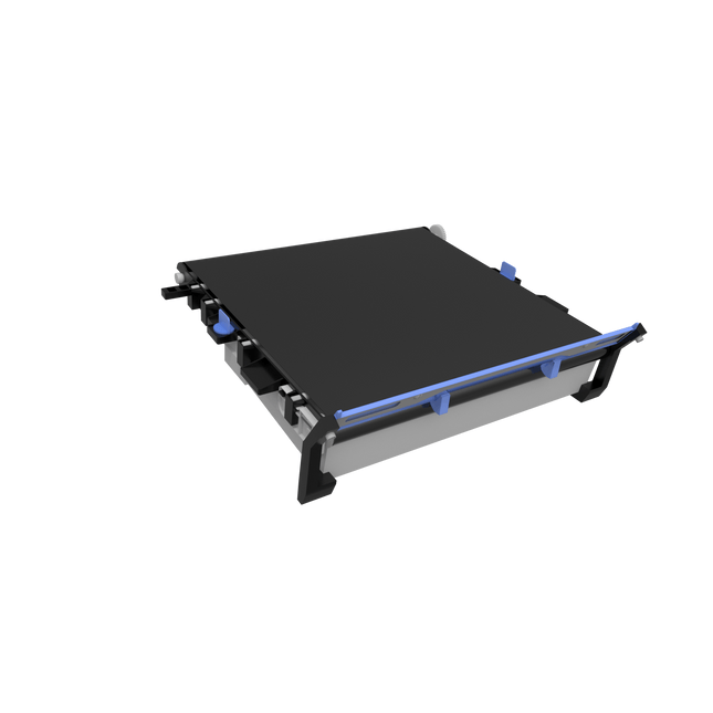 Union Prints 8432WDT transfer belt for compatible printers, shown in close-up detail with textured surface and branding.