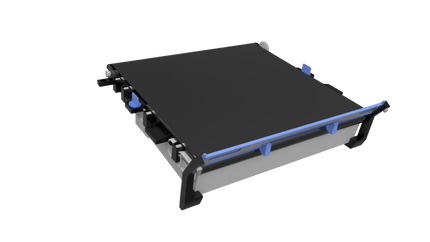 Union Prints 8432WDT transfer belt for compatible printers, shown in close-up detail with textured surface and branding.