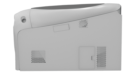 Union Prints 8432WDT white toner transfer printer shown in use, highlighting its design and key features for professional printing.