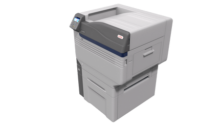 Union Prints 9541WDT white toner transfer printer for high-quality printing on various surfaces.