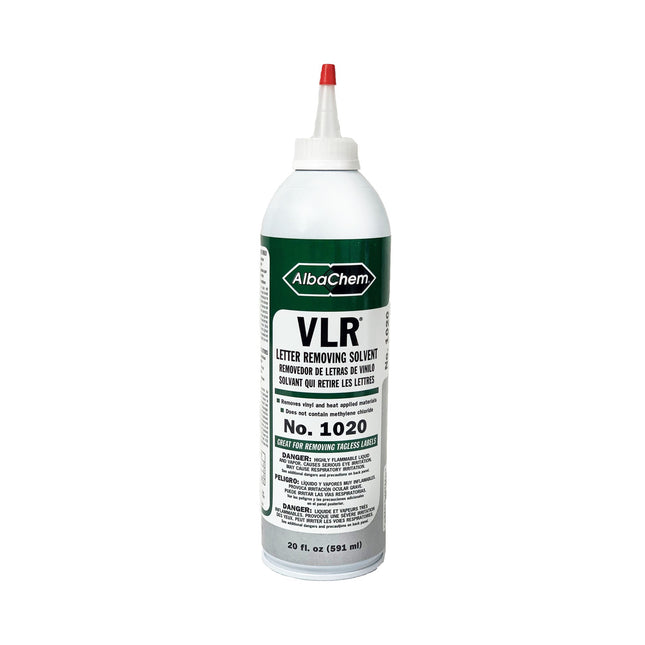 AlbaChem® VLR Vinyl Letter Removing Solvent 20 oz.