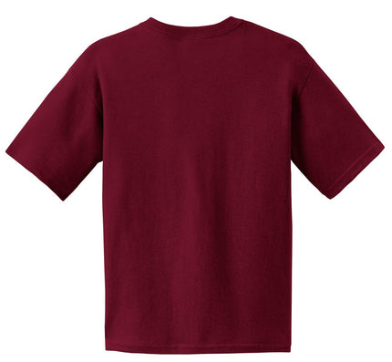 Gildan - Youth Ultra Cotton 100% US Cotton T-Shirt. 2000B - Cardinal Red