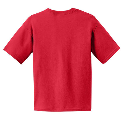 Gildan - Youth Ultra Cotton 100% US Cotton T-Shirt. 2000B - Cherry Red