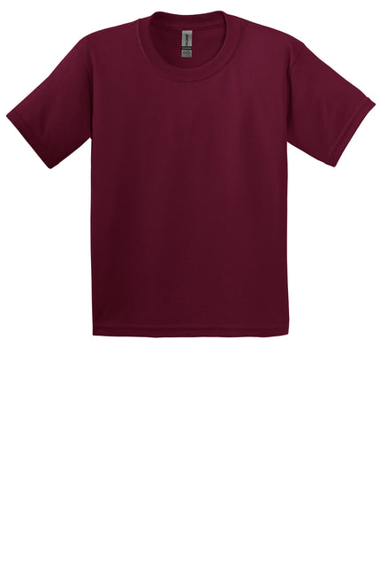 Gildan - Youth Ultra Cotton 100% US Cotton T-Shirt. 2000B - Maroon