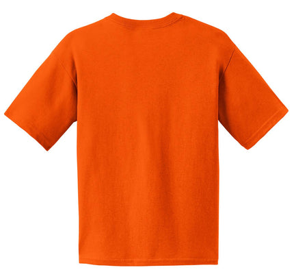 Gildan - Youth Ultra Cotton 100% US Cotton T-Shirt. 2000B - Orange