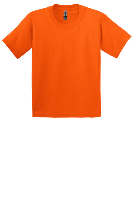 Gildan - Youth Ultra Cotton 100% US Cotton T-Shirt. 2000B - Orange