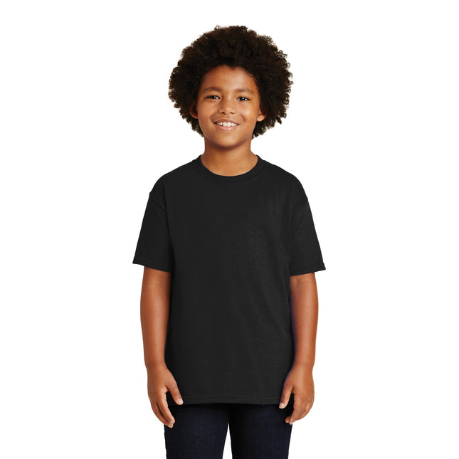 Gildan - Youth Ultra Cotton 100% US Cotton T-Shirt. 2000B - Black