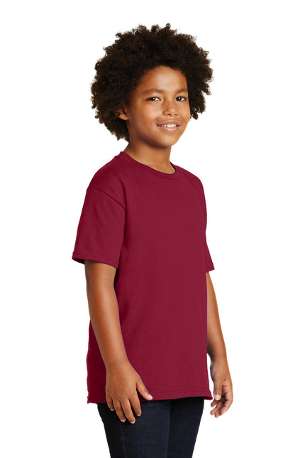 Gildan - Youth Ultra Cotton 100% US Cotton T-Shirt. 2000B - Cardinal Red
