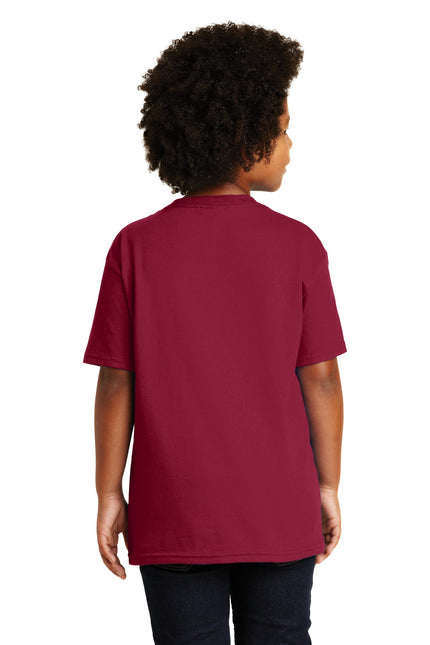 Gildan - Youth Ultra Cotton 100% US Cotton T-Shirt. 2000B - Cardinal Red