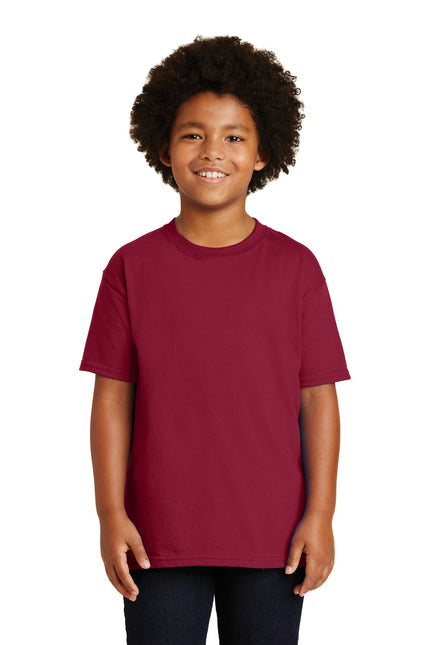 Gildan - Youth Ultra Cotton 100% US Cotton T-Shirt. 2000B - Cardinal Red