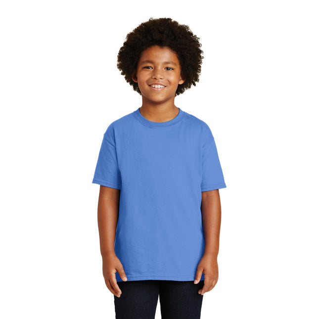 Gildan - Youth Ultra Cotton 100% US Cotton T-Shirt. 2000B - Carolina Blue