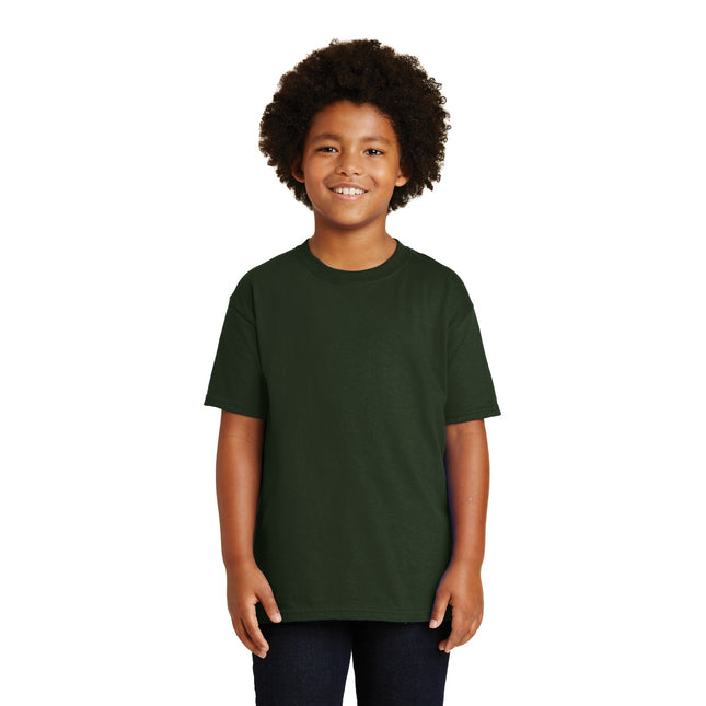 Gildan - Youth Ultra Cotton 100% US Cotton T-Shirt. 2000B - Forest