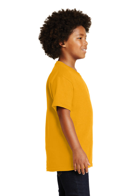 Gildan - Youth Ultra Cotton 100% US Cotton T-Shirt. 2000B - Gold