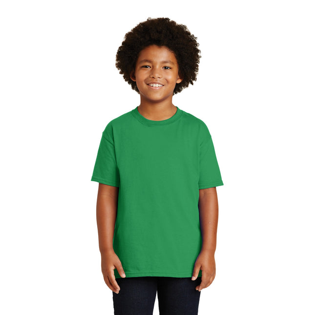 Gildan - Youth Ultra Cotton 100% US Cotton T-Shirt. 2000B - Irish Green