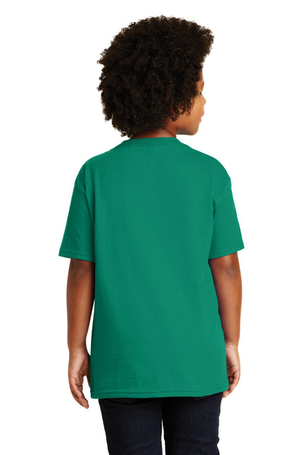 Gildan - Youth Ultra Cotton 100% US Cotton T-Shirt. 2000B - Kelly Green