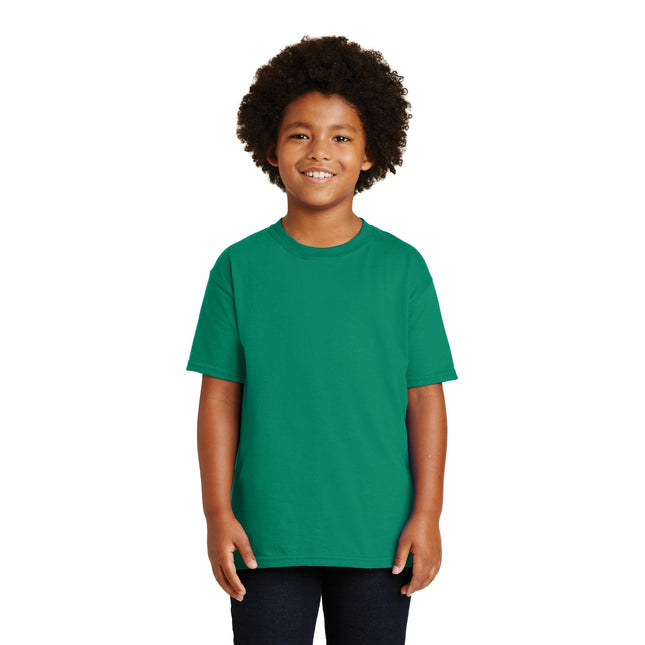 Gildan - Youth Ultra Cotton 100% US Cotton T-Shirt. 2000B - Kelly Green