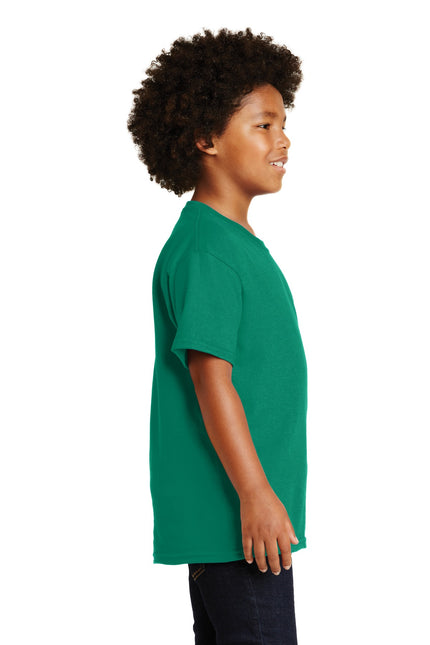 Gildan - Youth Ultra Cotton 100% US Cotton T-Shirt. 2000B - Kelly Green