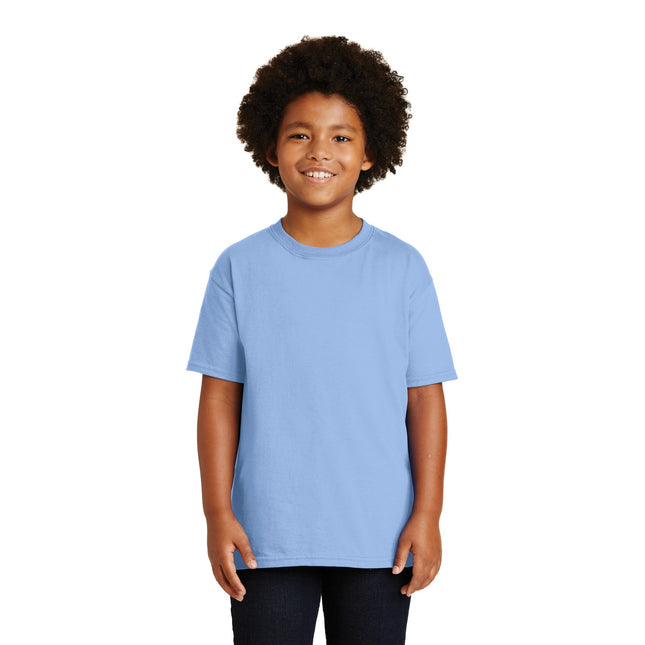 Gildan - Youth Ultra Cotton 100% US Cotton T-Shirt. 2000B - Light Blue