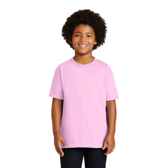 Gildan - Youth Ultra Cotton 100% US Cotton T-Shirt. 2000B - Light Pink