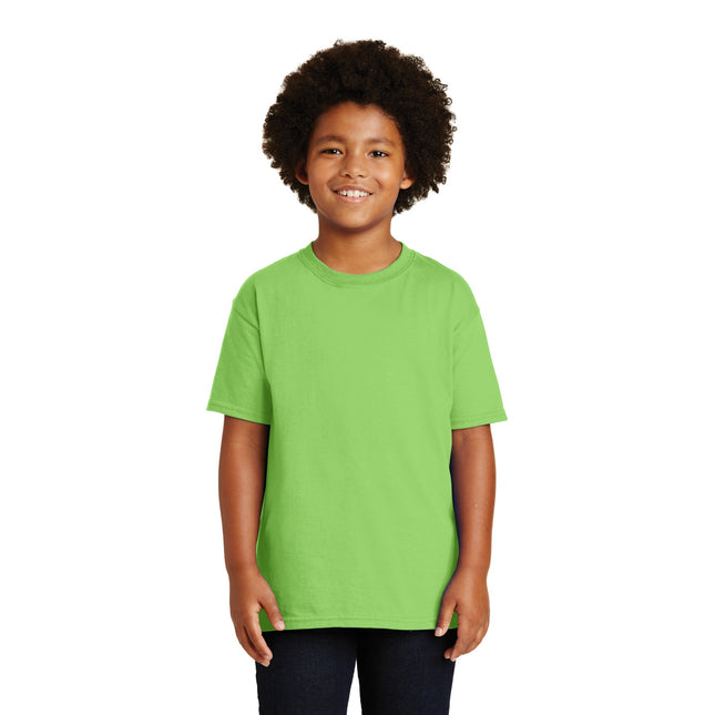 Gildan - Youth Ultra Cotton 100% US Cotton T-Shirt. 2000B - Lime