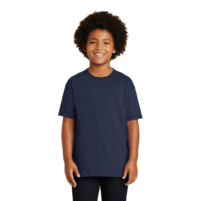 Gildan - Youth Ultra Cotton 100% US Cotton T-Shirt. 2000B - Navy