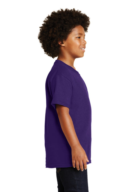 Gildan - Youth Ultra Cotton 100% US Cotton T-Shirt. 2000B - Purple