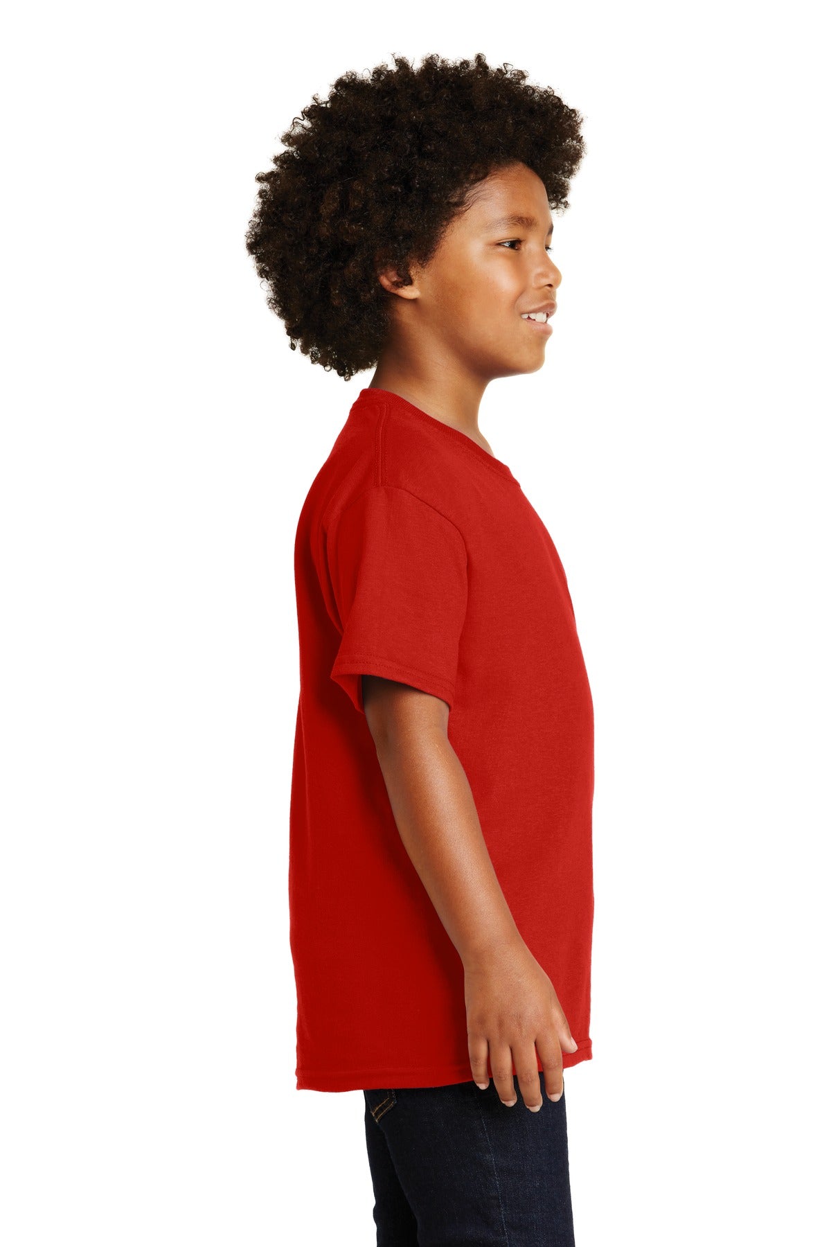 Gildan - Youth Ultra Cotton 100% US Cotton T-Shirt. 2000B - Red