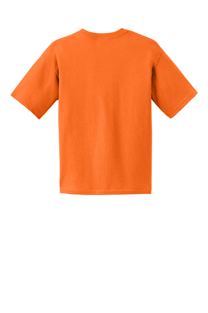 Gildan - Youth Ultra Cotton 100% US Cotton T-Shirt. 2000B - S. Orange