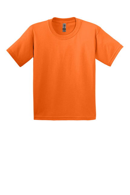 Gildan - Youth Ultra Cotton 100% US Cotton T-Shirt. 2000B - S. Orange